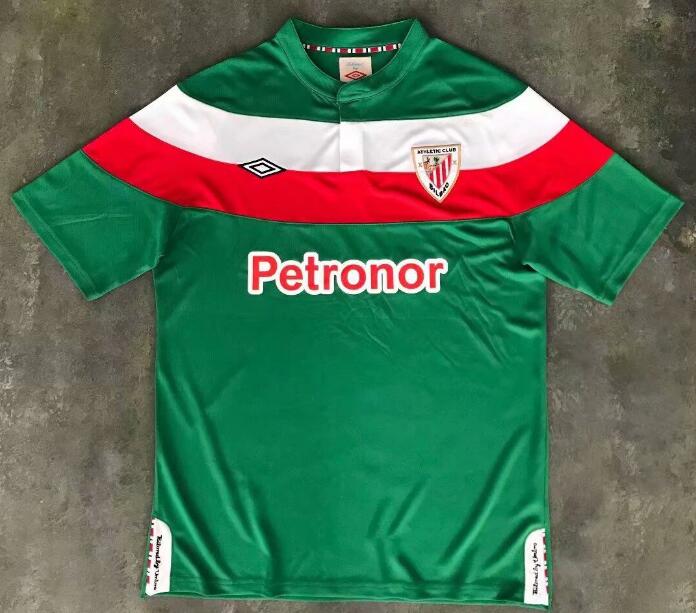 2011-12 Athletic Bilbao Retro Away Kit Soccer Jersey